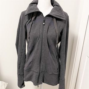 Grey Lululemon lightweight Scuba hoodie